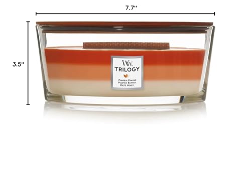 WoodWick Pumpkin Gourmand Ellipse Candle