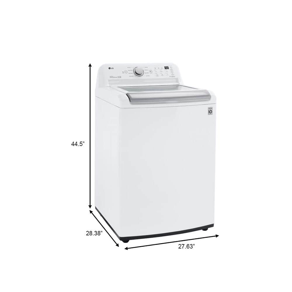 5.0 cu. ft. Mega Capacity Top Load Washer with TurboDrum™ Technology