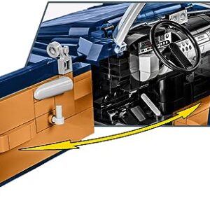 COBI Cars 1:12 Scale 1968 Citroën DS 21 Pallas Vehicle