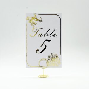 wedding table numbers