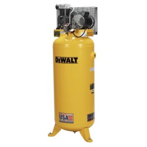 Dewalt DXCM602.COM 3.7 HP 60 Gallon 175 Max PSI 13.4 SCFM @ 40 PSI 11.5 SCFM @ 90 PSI Oil-Lube Electric Stationary Vertical Air Compressor