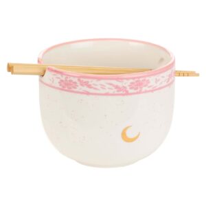 JUST FUNKY Sailor Moon Noodle Bowl with Chopsticks Standard