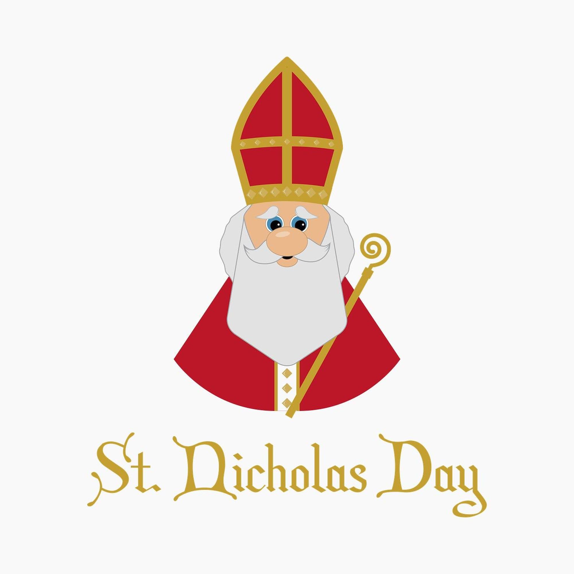 CafePress St Nicholas Day Greeting Cards Greeting Card (20-pack), Note Card with Blank Inside, Birthday Card Matte