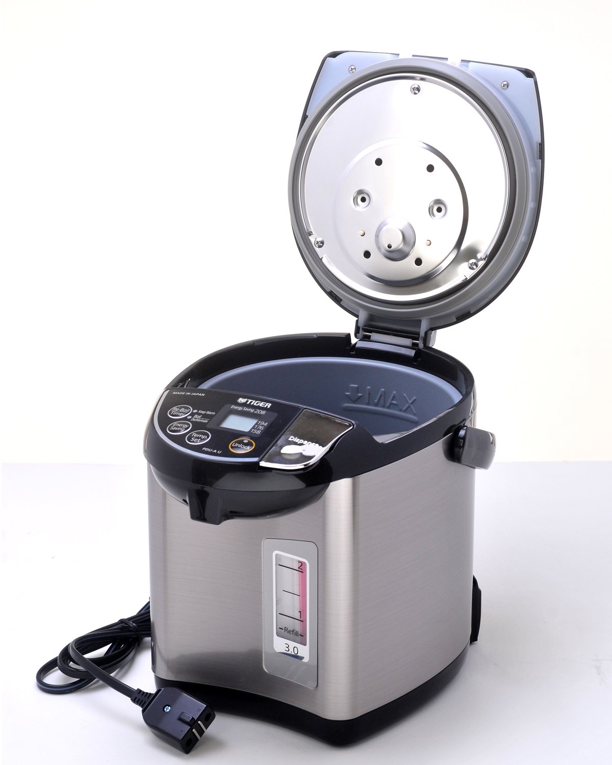 Tiger PDU-A30U-K Electric Water Boiler and Warmer + Tiger JAX-T10U-K 5.5-Cup Micom Rice Cooker