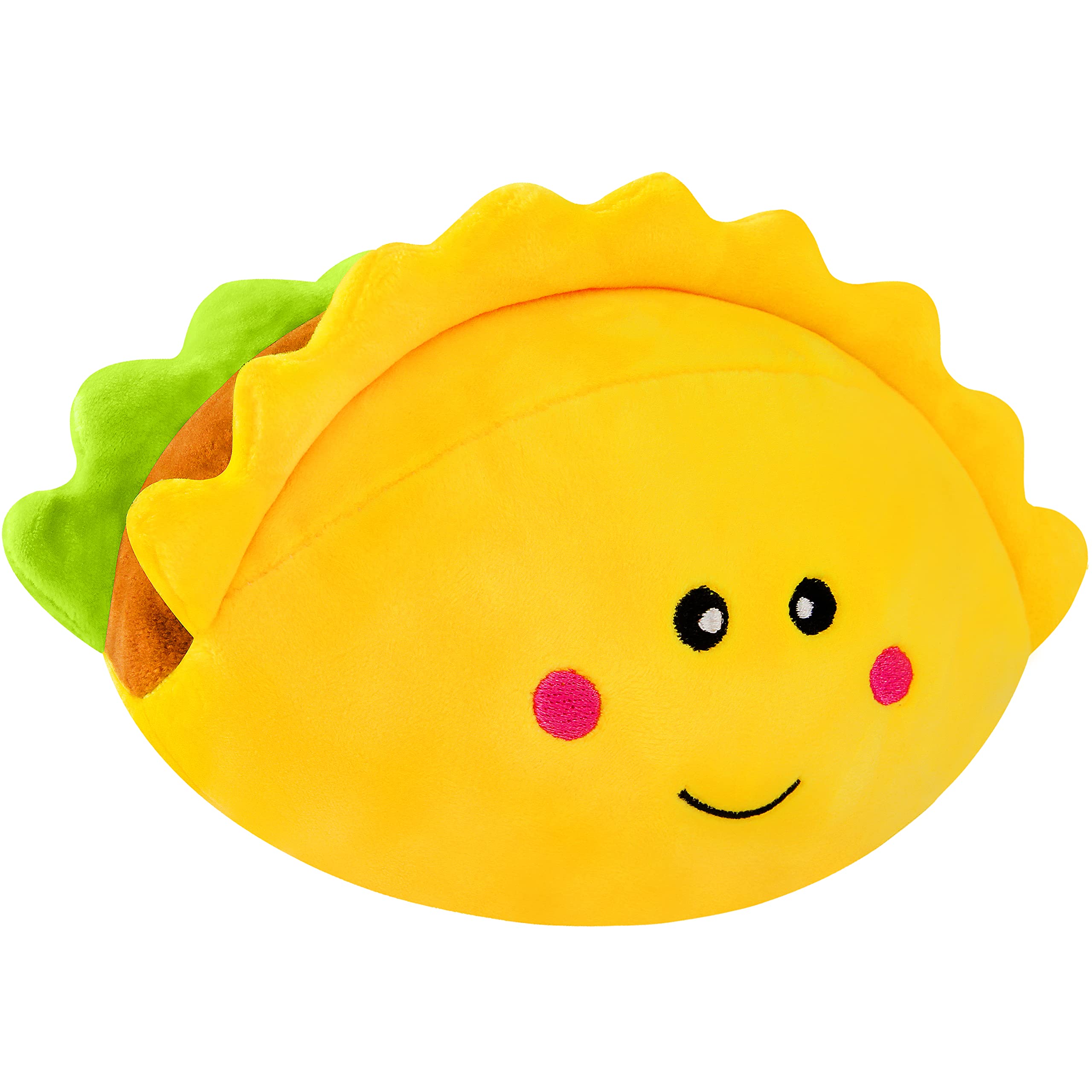 CatchStar Taco Plush Stuffed Kids: Stuff Pillow Toy