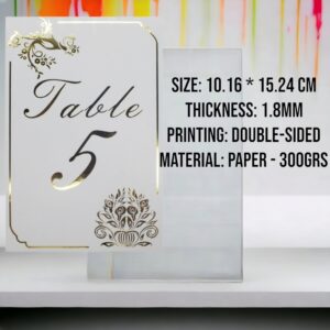 Wedding Table Numbers