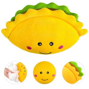 CatchStar Taco Plush Stuffed Kids: Stuff Pillow Toy