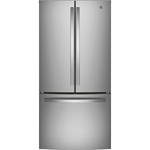 GE 18.6 cu. ft. French Door Refrigerator in Fingerprint Resistant Stainless Steel Counter Depth ENERGY STAR