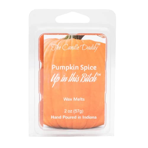 The Candle Daddy Fiercely Fall 5 Pack - 5 Amazing Autumn Wax Melts - 30 Total Cubes - 10 Total Ounces - Funny Fun Fall Aromas