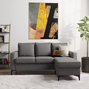 Hillsdale Alamay Upholstery, Sectional Sofa, Smoke