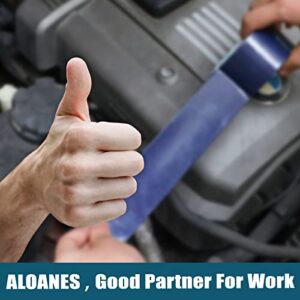 ALOANES Blue Waterproof Duct Tape 2-inch by 10-Yards, Heavy Duty Duct Tape, No Residue, Tear by Hand, All-Weather, Multi-Use for Indoor & Outdoor Repairs and DIY