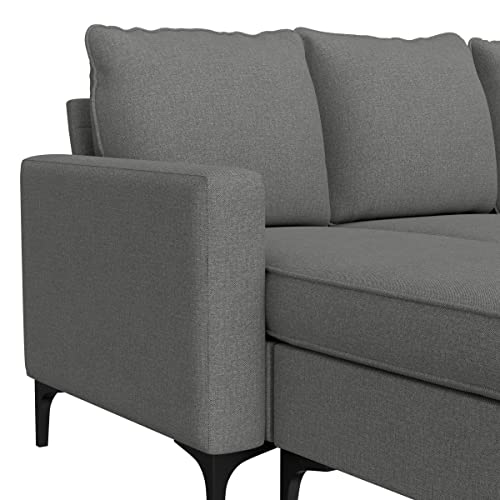 Hillsdale Alamay Upholstery, Sectional Sofa, Smoke