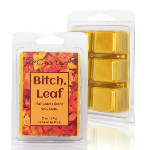 The Candle Daddy Fiercely Fall 5 Pack - 5 Amazing Autumn Wax Melts - 30 Total Cubes - 10 Total Ounces - Funny Fun Fall Aromas