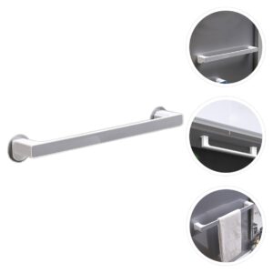 DOITOOL 1pc Rustproof Wall- Self Organizer Accessories Rod Holder Wall Storage Bedroom Bathroom Stand Stick Towel Heavy Wall-Mounted for Bar Duty Hand Hanger on Adhesive Bath Rack