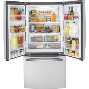 GE 18.6 cu. ft. French Door Refrigerator in Fingerprint Resistant Stainless Steel Counter Depth ENERGY STAR