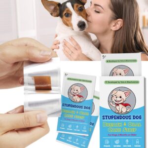 Stupendous Dog Breath Freshener Strip: Pet Dental Care Supplement for Clean Teeth, Fresh Breath, & Healthy Mouth - Dog Bad Breath Treatment, Brushless Oral Care Toothpaste for Dogs & Cats (30 Strips)