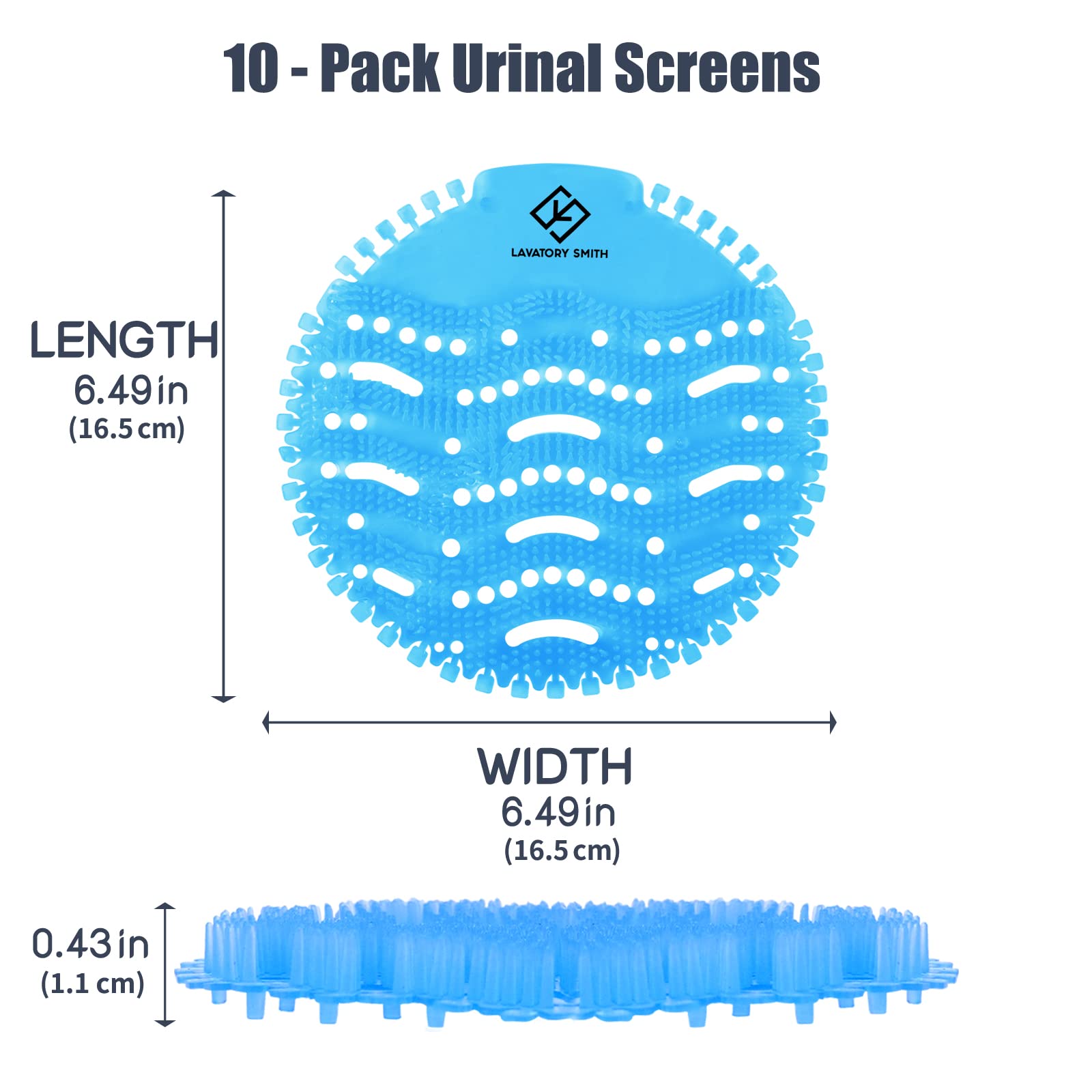 Urinal Screens Deodorizer (Blue)