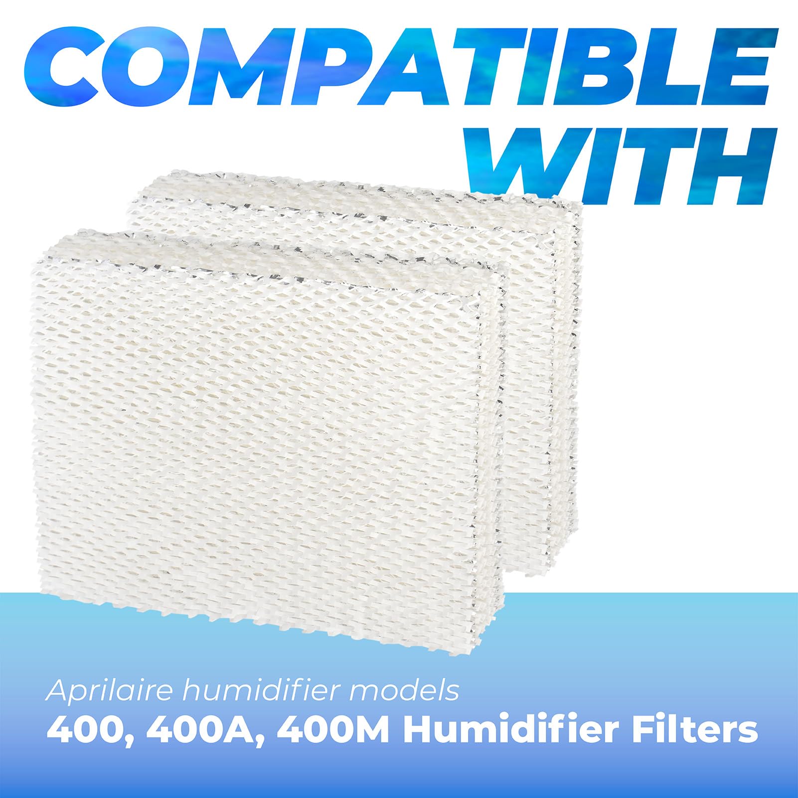 45 Water Panel Humidifier Filter Replacement for Aprilaire Models 400, 400A, 400M,Model 45 Replacement Filter Fits for Aprilaire 400 series,Whole-Home Humidifier Filter