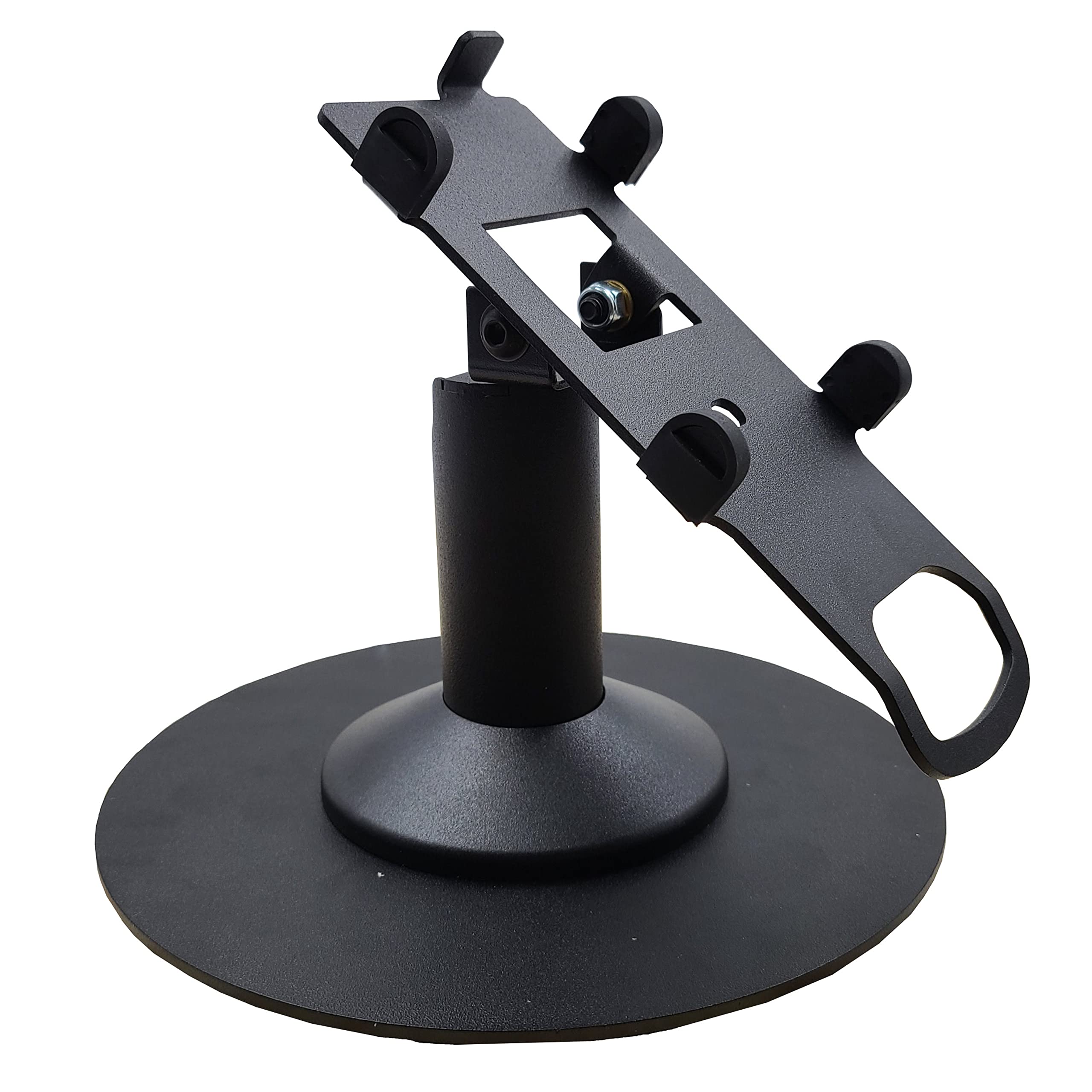 DCCStands Pax A35 Low Freestanding Swivel and Tilt Stand with Round Plate