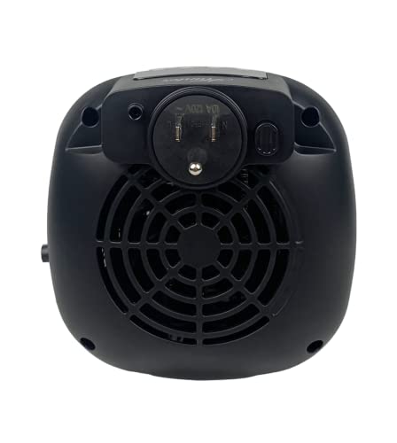 Hunter 750W Wall Mount Space Heater with Remote Control-12 Hour Timer, 1 Heat Setting, Black