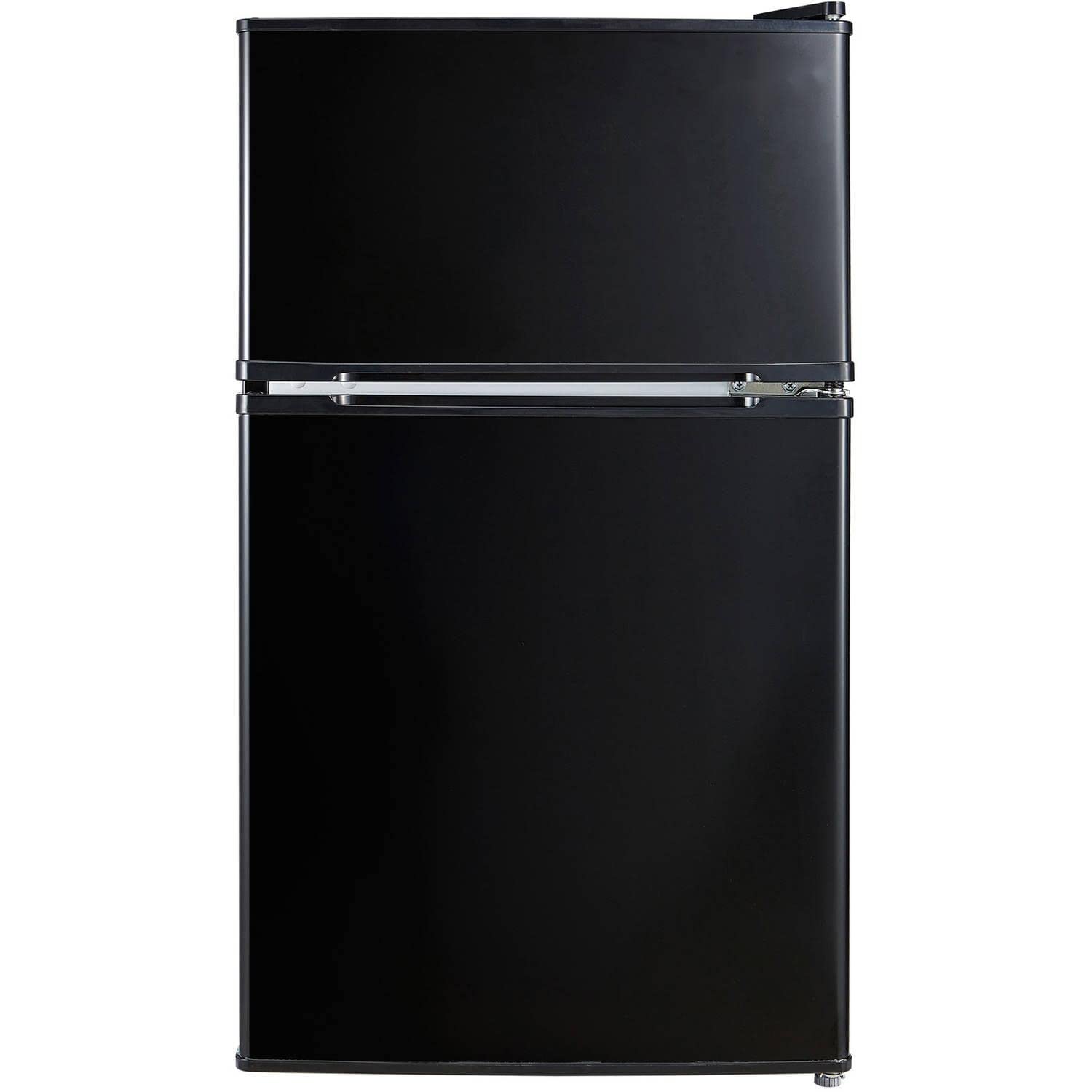 3.2 Cu Feet Two Door Compact Refrigerator with Freezer, Black