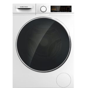 Hamilton Beach Fullsize 2.2 cu ft Front Load Washer and 4 cu ft Dryer Combo - 24” Wide - includes Stacking Kit and Drawer