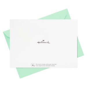 Hallmark Thank You Cards Assortment, Watercolor Greenery (50 Thank You Notes and Envelopes)