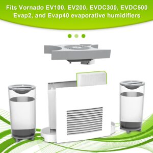 MD1-0034 Humidifier Replacement Filters Wick -Compatible with Vornado Evaporative Humidifier Filter Model:Evap40,Evap2,Ev100, Ev200,Evdc300,Evdc500,Evdc505 (2 Pack)