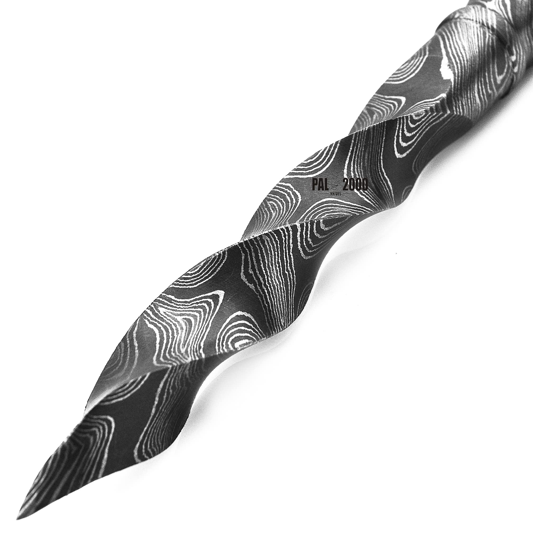 PAL 2000 KNIVES DAM-4016 Handmade Damascus Steel 10 Inches Hunting Knife with Sheath