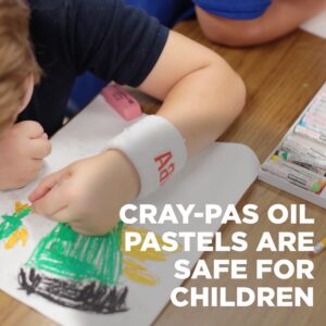 SAKURA Cray-Pas Junior Artist Oil Pastel Set - Soft Oil Pastels for Kids & Artists - 12 Colors - 6 Sets of 12