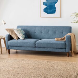 mellow adair heather blue sofas, 0