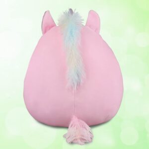 Marsjoy 8" Pink Unicorn Plush Pillow Toy Squishy Stuffed Animal Plushie Pillow Cute Unicorn Huggable Toy Kawaii Soft Cushion for Girl Kid Children's Day Birthdays Christmas