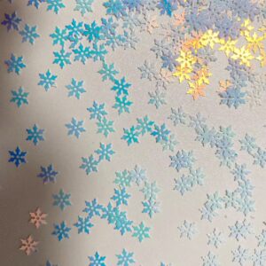 2000 Pieces Snowflakes Party Glitter PVC Confetti for Christmas Table Confetti Glitter for Winter Snowfield Wonderland Xmas Party Supplies DIY Craft Projects Party Decorations