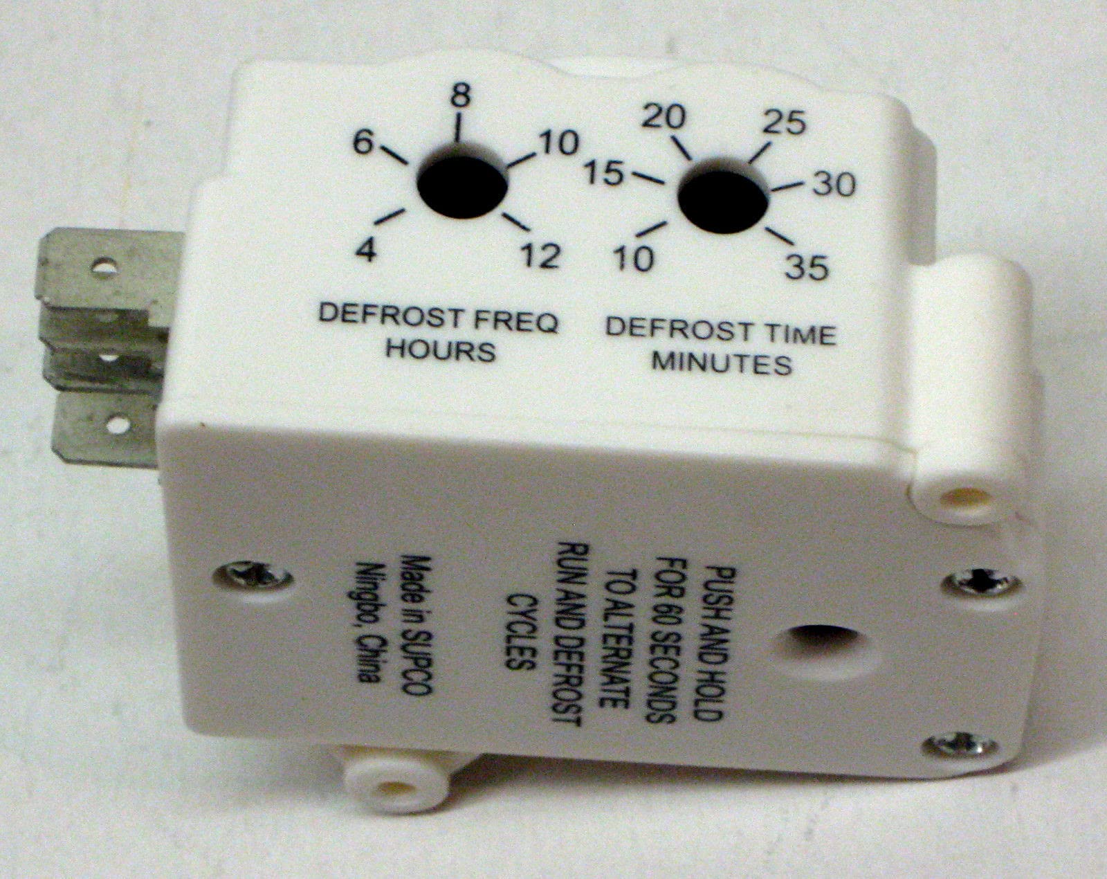 UET120 120 Volt Electronic -for SUPCO Refrigerator Defrost Timer Control Universal