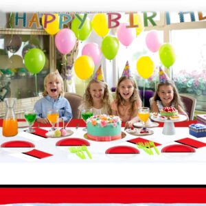 Cartoon Animation Birthday Party Supplies Includes 20 Plates and 20 Napkins and Tablecloth71 '' x 42 '' Video Games Themed Party Tableware