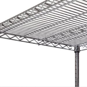 Tarrison Heavy Duty Stainless Steel Wire Rack, Polyseal Finish, Silver (14L x 36W)