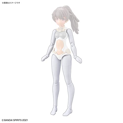 Bandai Hobby - 30 Minute Sisters - #12 Option Body Parts Arm Parts & Leg Parts [White/Black], Bandai Spirits 30 MS Model Kit