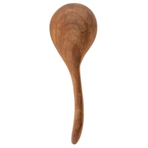 Karma Gifts, Bali Teak Curved Spoon Long