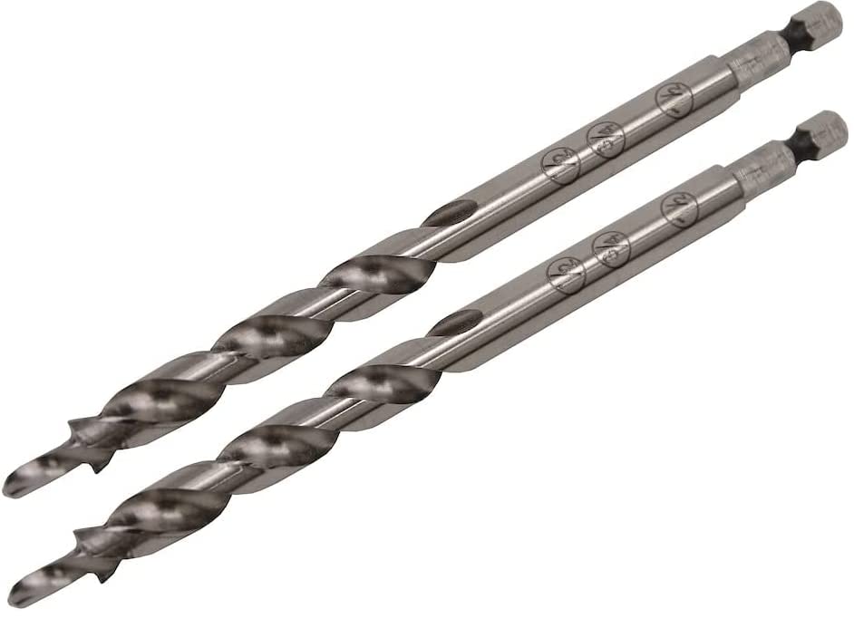 Kreg KPHA300 Easy-Set Pocket-Hole Drill Bit | 2 Pack