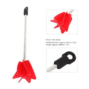 14in Shank Paint Mixer Drill Mixer Paint Stirrer for Drill Drill Mixer Attachment