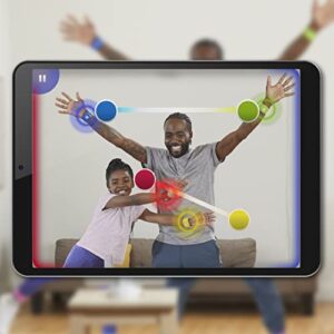 Hasbro Gaming Twister Air Game | AR App Play Game with Wrist and Ankle Bands | Links to Smart Devices | Active Party Games for Kids and Adults | Ages 8+ | for 1+ Players | F8158