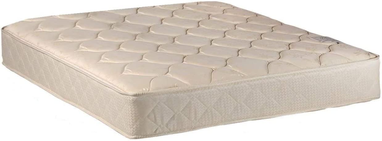 DS Solutions USA Comfort Classic Gentle Firm Full XL Mattress Only with Mattress Cover Protector Included