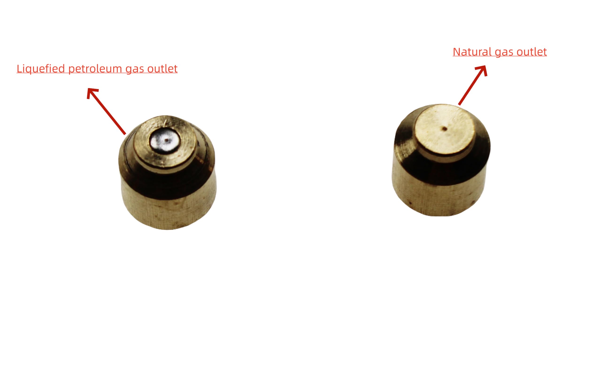 10002265 Replacement Propane/Natural Gas 3 Way Pilot Assembly compatible with for Majestic Temco, and Vermont Castings gas stoves