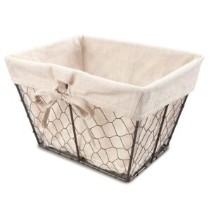 the lakeside collection country baskets - rustic storage mail and papers