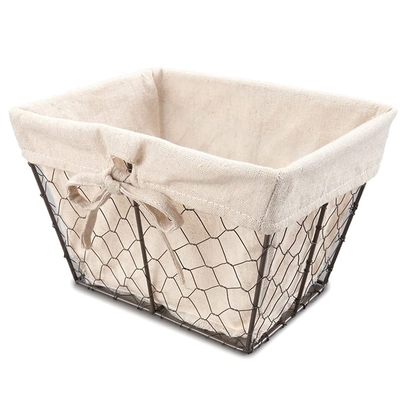 The Lakeside Collection Country Baskets - Rustic Storage Mail and Papers