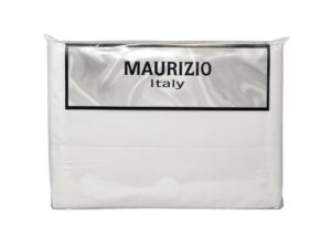 maurizio italy 3 piece 100% cotton luxury duvet quilt comforter cover set with an embroidered hemstitch detail (king (u.s. standard))