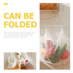 Toy Storage Toys 2Pcs Hanging Mesh Bags with Hook Multi-functional Mesh Clothespin Bags Mesh Storage Bag Mesh Laundry Hamper