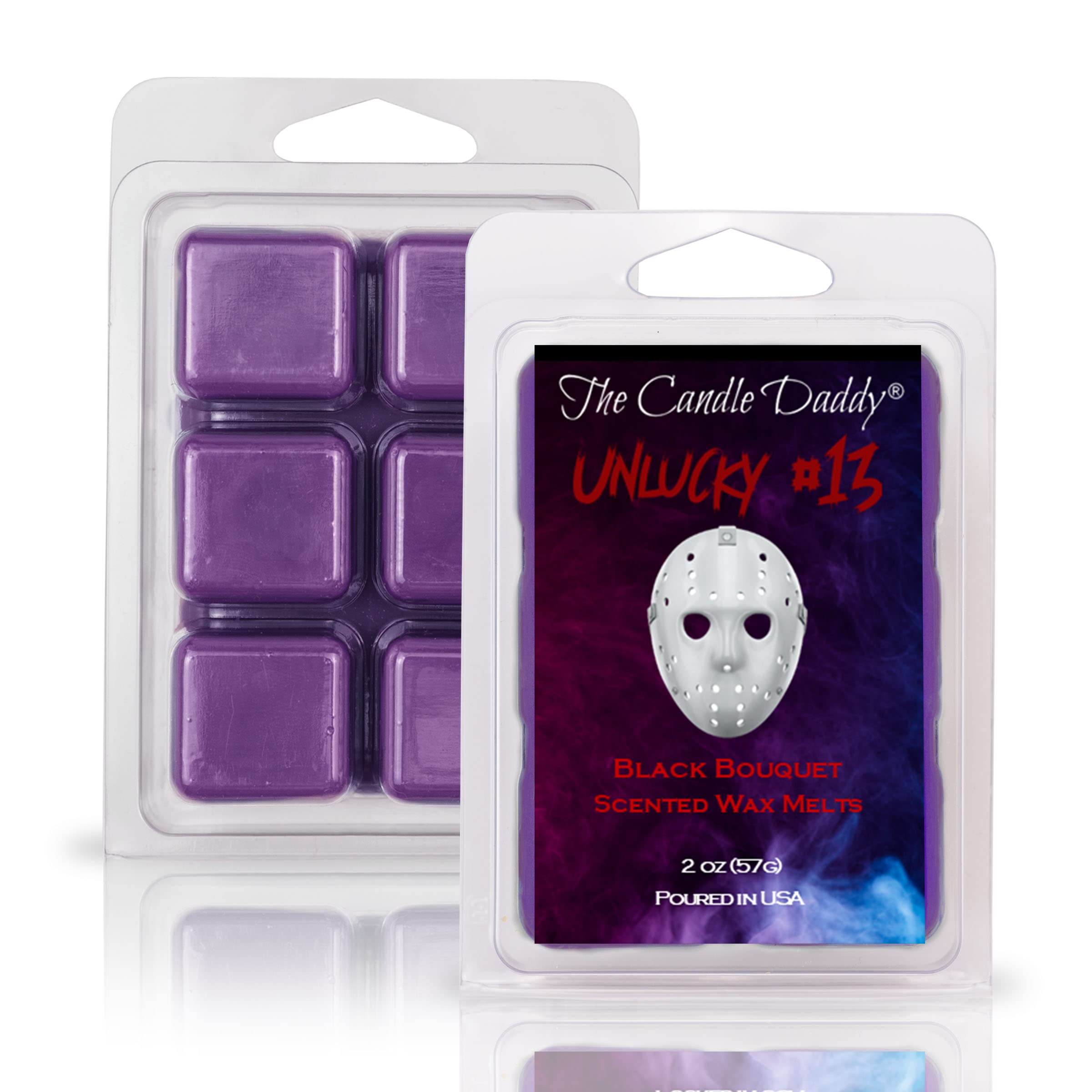 The Candle Daddy Halloween Horror Movie 5 Pack - 5 Amazingly Spooky Wax Melts - 30 Total Cubes - 10 Total Ounces - Fun Scary Gift October Fall Autumn