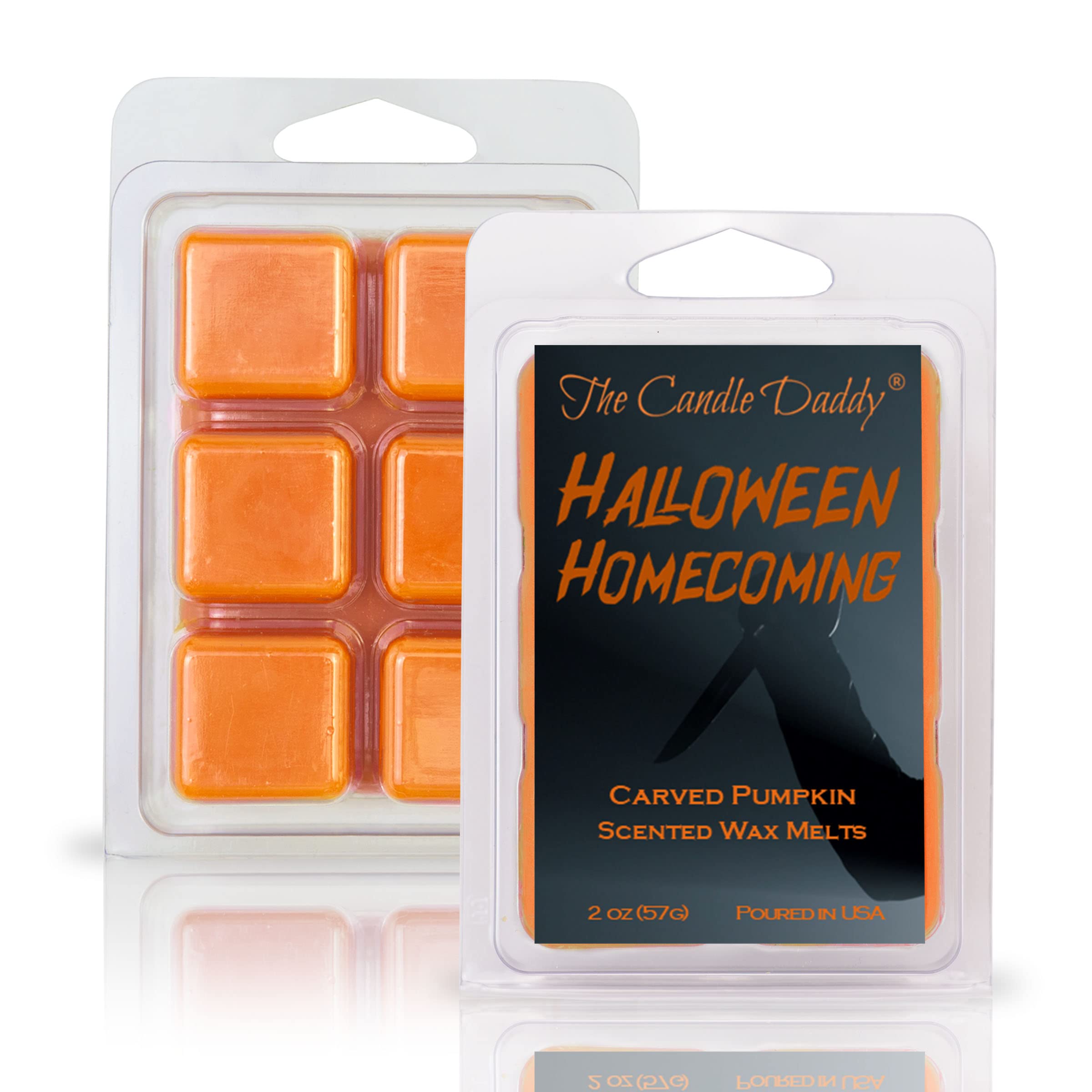 The Candle Daddy Halloween Horror Movie 5 Pack - 5 Amazingly Spooky Wax Melts - 30 Total Cubes - 10 Total Ounces - Fun Scary Gift October Fall Autumn