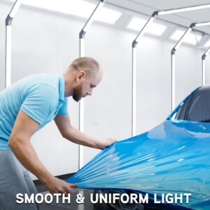 GOSLARLIT LED Tunnel Lighting, Car Detailing Tunnel for Car Care,Inflatable 6500k,110-120lm/v